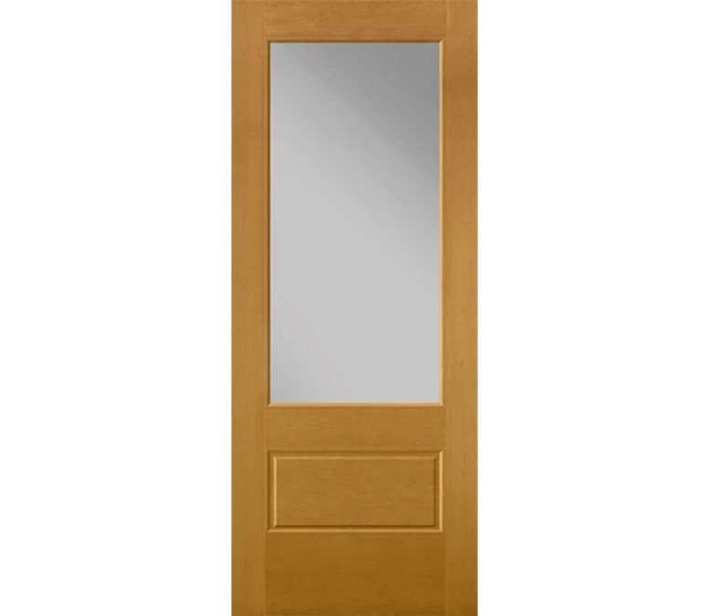 Scottsdale 3 Quaters Light Fiberglass Entry Door