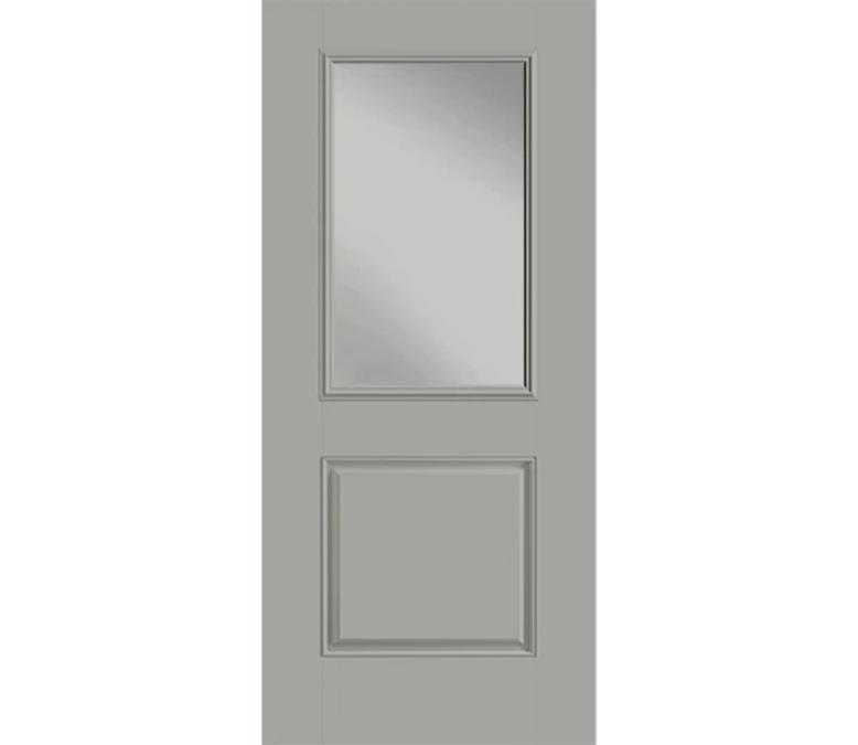 Scottsdale Half Light 1 Panel Fiberglass Entry Door