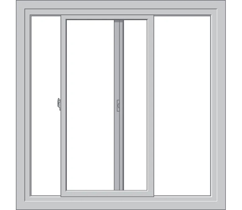 Scottsdale Pella Hurricane Shield Series Vinyl Sliding Window