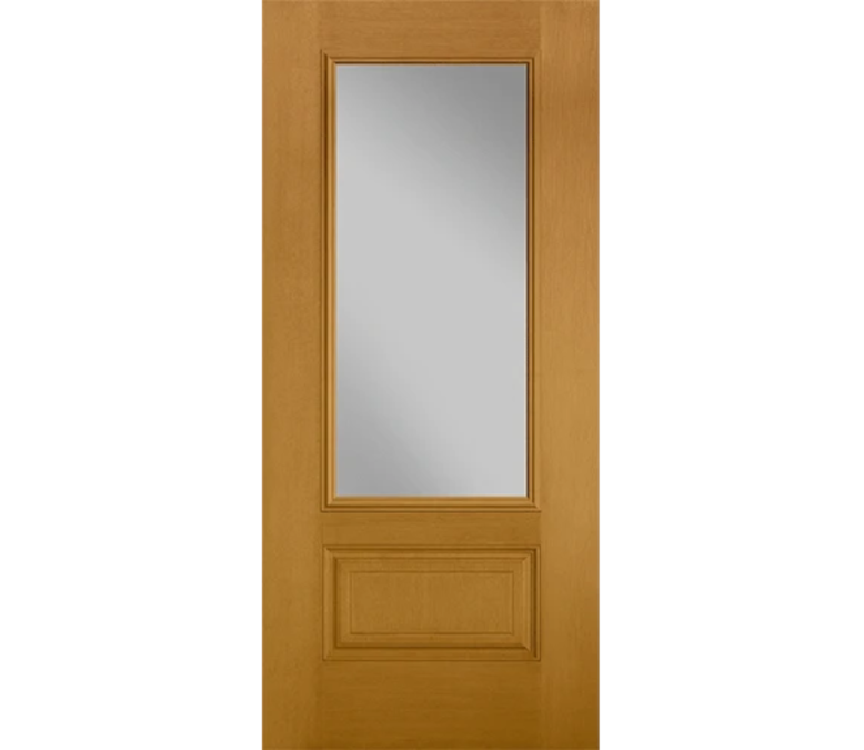 Scottsdale Three Quaters light Fiberglass Entry Door